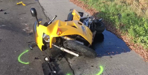 2016-12-08 00:00:00 -  Zwaar ongeval met motorrijder op Rijksweg
