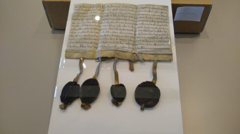 2021-05-22 00:00:00 - Koksijde koopt antieke oorkonde