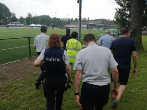 2018-06-07 00:00:00 - Extra politie en stewards voor Oostkamp-Mechelen
