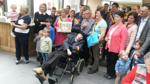 2018-04-29 00:00:00 - Oudste man van België gevierd in Beernem