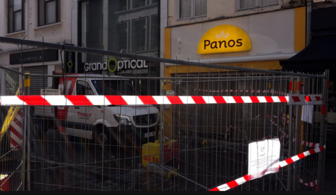 2016-10-20 00:00:00 - Sloop bouwvallige winkel duurt langer dan voorzien