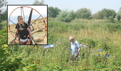 2019-07-25 00:00:00 - Vrouw (32) verongelukt na crash met paramotor