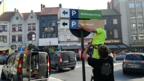 2017-09-26 00:00:00 - Maatregelen om vlotter te parkeren in Roeselare