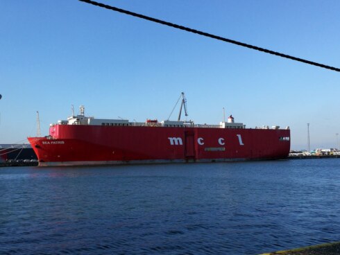 2018-02-14 00:00:00 - Sea Patris mag Zeebrugge verlaten