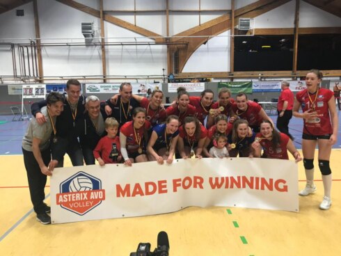 2019-04-28 00:00:00 - Hermes Oostende geen kampioen vrouwenvolleybal