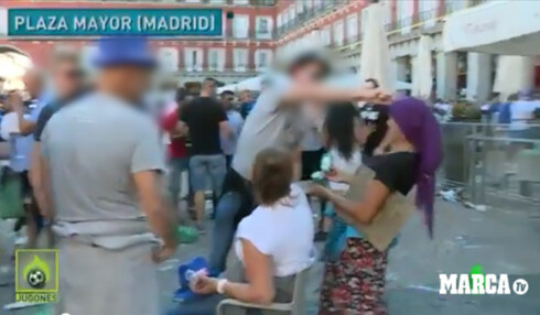 2019-10-03 00:00:00 - Club veroordeelt wangedrag van sommige 'supporters' in Madrid, één van hen is politie-inspecteur