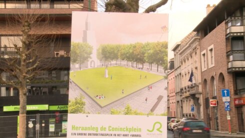 2018-02-01 00:00:00 - Heraanleg de Coninckplein begonnen