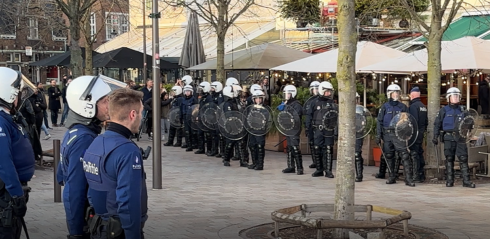 2023-02-20 00:00:00 - Confrontatie in Brugge tussen harde kernen Club en Cercle