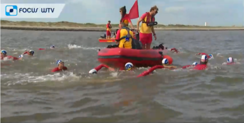 2022-07-13 00:00:00 - Bijna 9 op de 10 redders slaagt voor zwemproef op zee