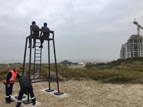 2016-10-26 00:00:00 - Redders krijgen beeld in Knokke-Heist