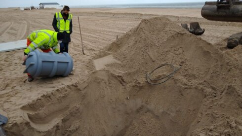 2021-03-18 00:00:00 - Strandbars De Haan voortaan aangesloten op riolering
