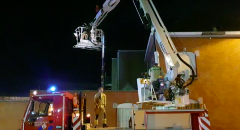 2020-01-04 00:00:00 - Schoorsteenbrand in Wervik