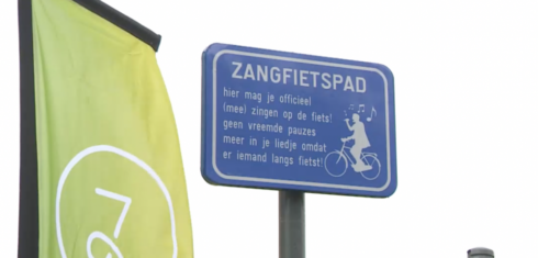 2021-07-04 00:00:00 - Fiets en zing op het eerste zangfietspad in België