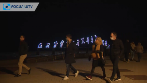 2020-12-06 00:00:00 - Geen overrompeling op Light Art Knokke-Heist