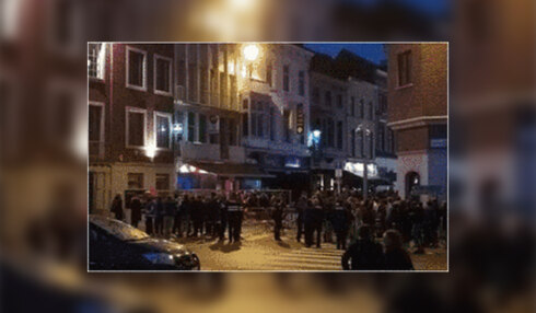 2019-04-03 00:00:00 - Politie via camerabeelden op zoek naar aanstokers schermutselingen