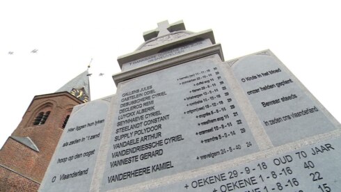2018-03-23 00:00:00 - Spellingsfout op oorlogsmonument maanden onopgemerkt