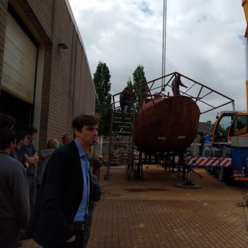 2019-06-20 00:00:00 - Restauratie van sleepboot door leerlingen is klaar