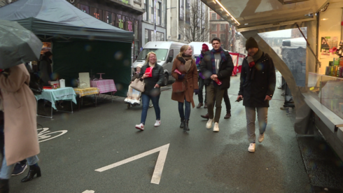 2020-02-24 00:00:00 - Sp.a met kiezers in dialoog over moeizame regeringsvorming