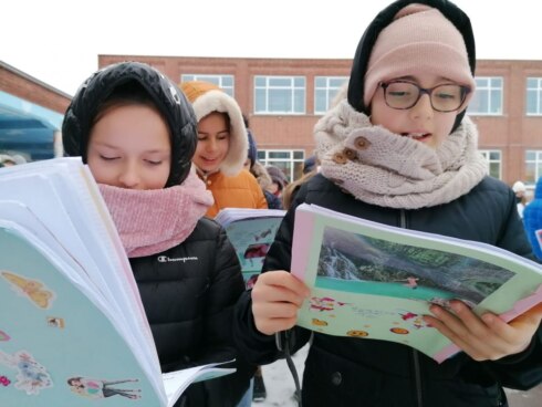 2021-02-08 00:00:00 - Leerlingen Spes Nostra zingen voor Belgische muzikanten