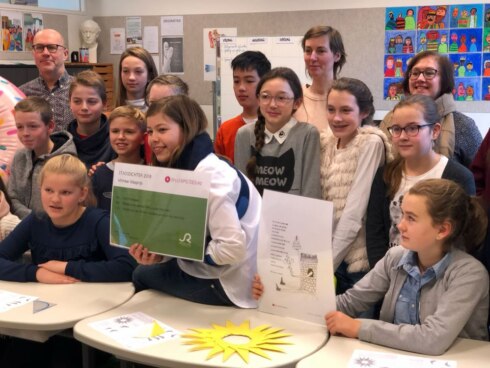 2018-01-23 00:00:00 - Louise Heyman, jonge stadsdichter van Roeselare