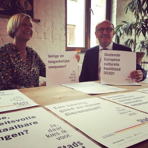 2018-09-12 00:00:00 - Oostendse Stadslijst legt uit waar ze voor staat