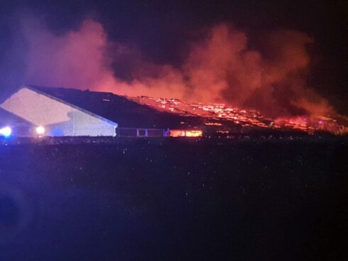 2020-09-26 00:00:00 - Zware brand in varkensstal in Moerkerke