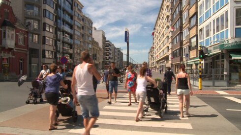 2016-07-18 00:00:00 - Eerste fase heraanleg Nieuwpoortsesteenweg klaar