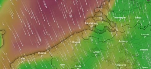 2019-12-09 00:00:00 - Opnieuw windstoten op komst, noodnummer actief