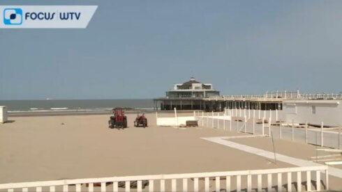 2020-07-30 00:00:00 - Bekerfinale op grote schermen in strandbars Blankenberge