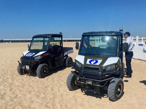 2020-06-25 00:00:00 - Strandpolitie elke zomerdag in Oostende