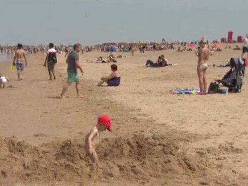 2019-07-16 00:00:00 - Veel minder kinderen liepen verloren op het strand
