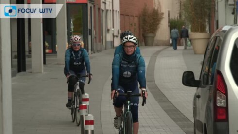 2023-05-06 00:00:00 - Zorgpersoneel woonzorggroep GVO fietst voor goede doel