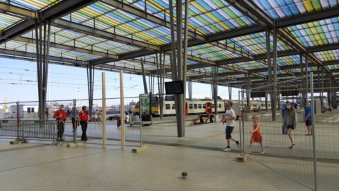 2020-08-06 00:00:00 - Nieuw voorsorteersysteem in station Oostende