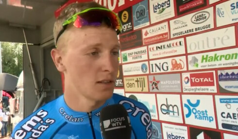 2018-06-04 00:00:00 - Tim Merlier de snelste in Ruddervoorde Koerse