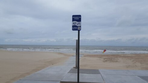 2020-06-30 00:00:00 - Speciaal strandpad voor minder mobiele personen