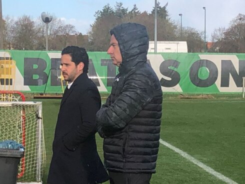 2021-11-29 00:00:00 - Thalhammer houdt zijn eerste training bij Cercle