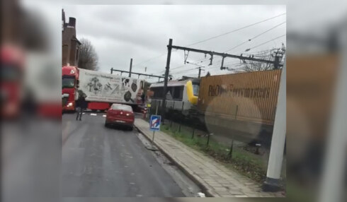 2019-03-15 00:00:00 - Hallucinant: treincrash nipt vermeden in Izegem