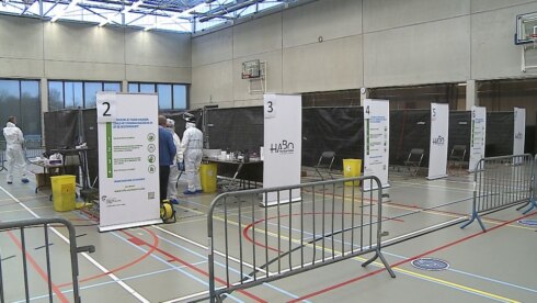 2020-11-23 00:00:00 - Nog geen grote drukte in nieuw testcentrum Brugge
