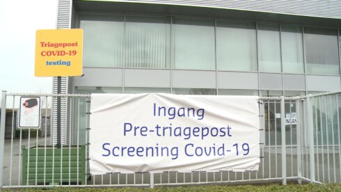 2020-11-23 00:00:00 - Drukker in triagecentrum Roeselare door nieuwe teststrategie