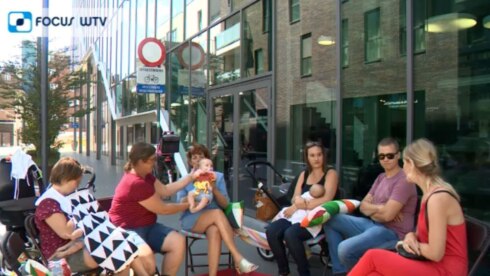2018-07-29 00:00:00 - Sit-in moet borstvoeding promoten