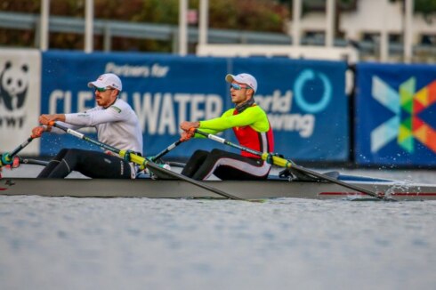 2020-10-09 00:00:00 - Van Zandweghe en Brys naar halve finale op EK Roeien