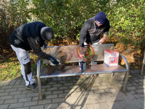 2020-11-03 00:00:00 - Racistische tags op Ieperse vestingsmuren worden opgeruimd