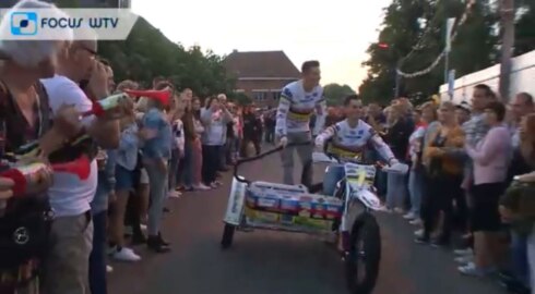 2018-09-07 00:00:00 - Wereldkampioen Vanluchene gevierd