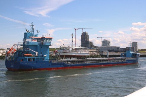 2021-05-18 00:00:00 - Nieuwe veerboot op weg naar thuishaven Oostende