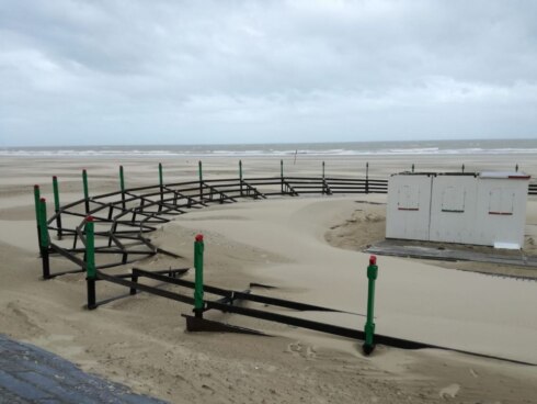 2019-03-13 00:00:00 - 'De Lustige Velodroom' bedolven onder zand