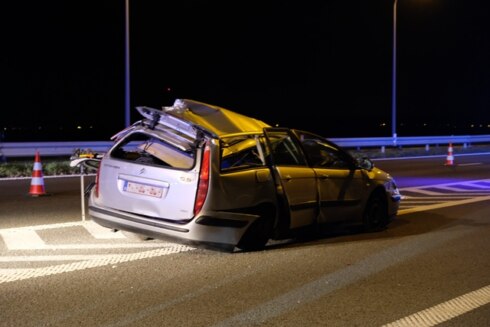 2019-03-24 00:00:00 - Zwaar ongeval aan oprit E40 in Oostduinkerke