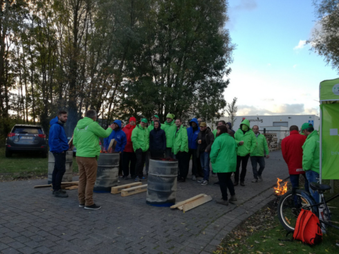 2016-11-02 00:00:00 - Staking bij Vesuvius in Oostende