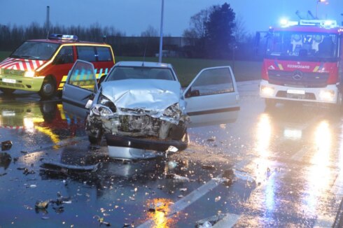 2018-04-03 00:00:00 - Zeven gewonden bij ongeval in Rekkem