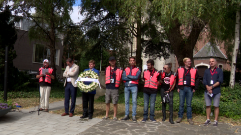 2016-08-28 00:00:00 - Hulde voor overleden motards in Heule