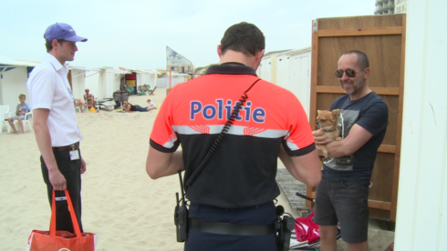 2016-07-07 00:00:00 - GAS-boetes tegen zwerfvuil in Blankenberge